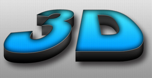 3D-Text-effect