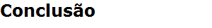 Conclus�o
