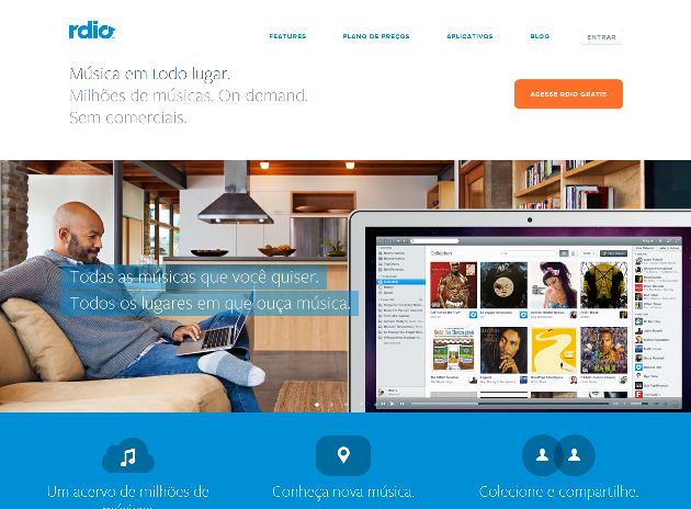 Rdio copy