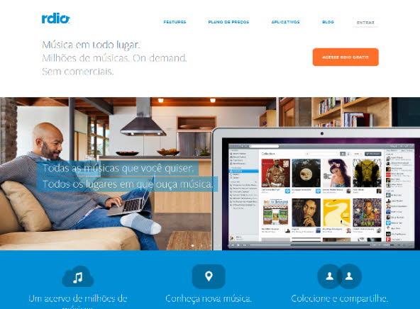 Rdio copy