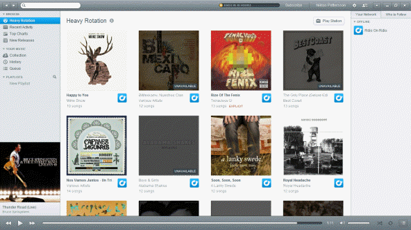 rdio_software_screenshot