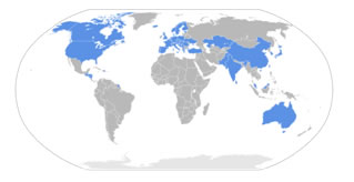 Mapa DVB-T