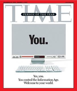– Capa da Time Person of the Year em 2006